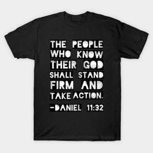 Motivational Bible Verse Design A T-Shirt